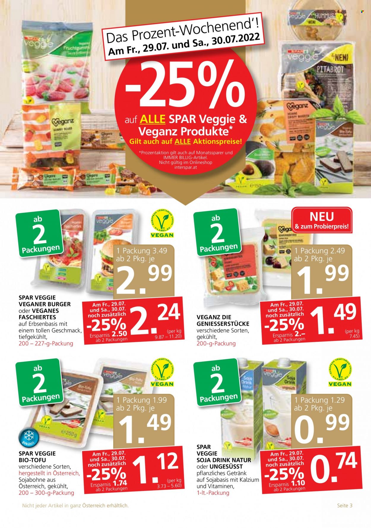 Angebote SPAR - 28.7.2022 - 10.8.2022. Seite 3