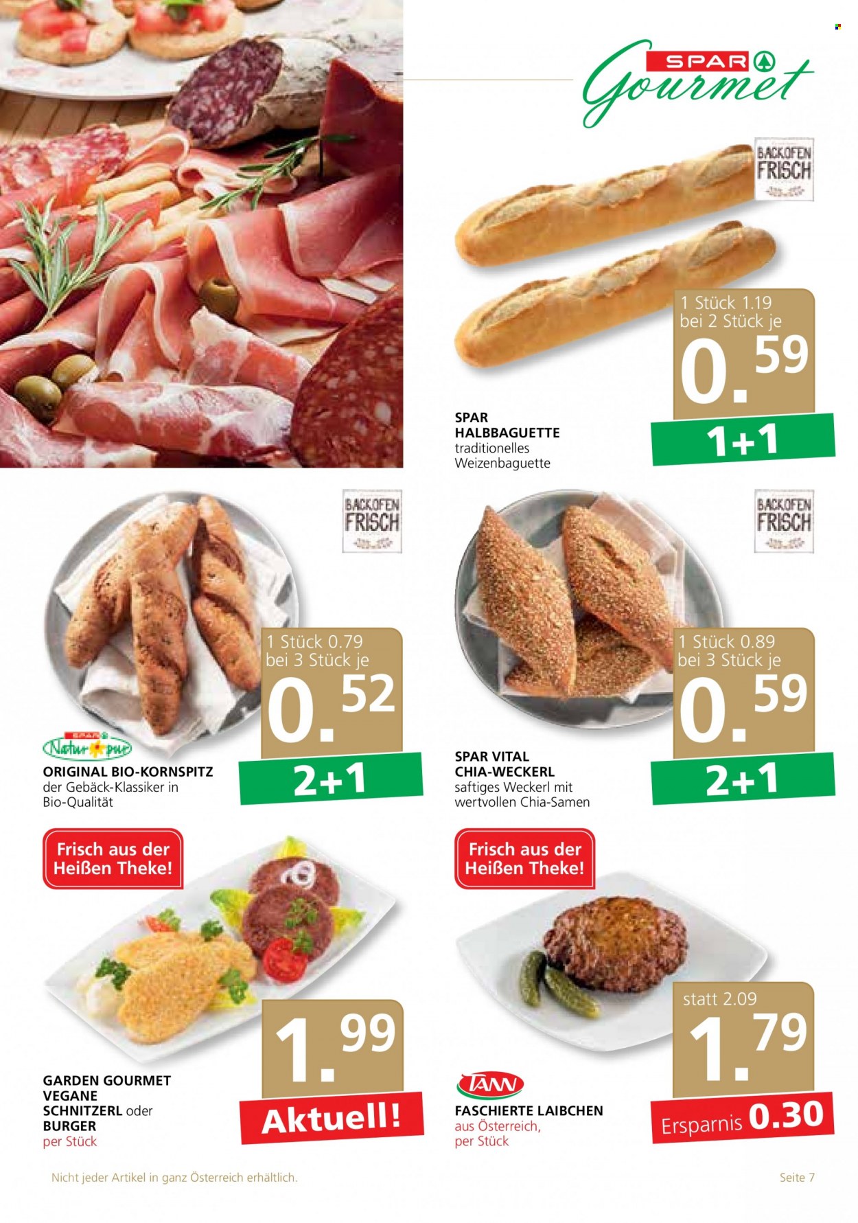 Angebote SPAR - 28.7.2022 - 10.8.2022. Seite 7