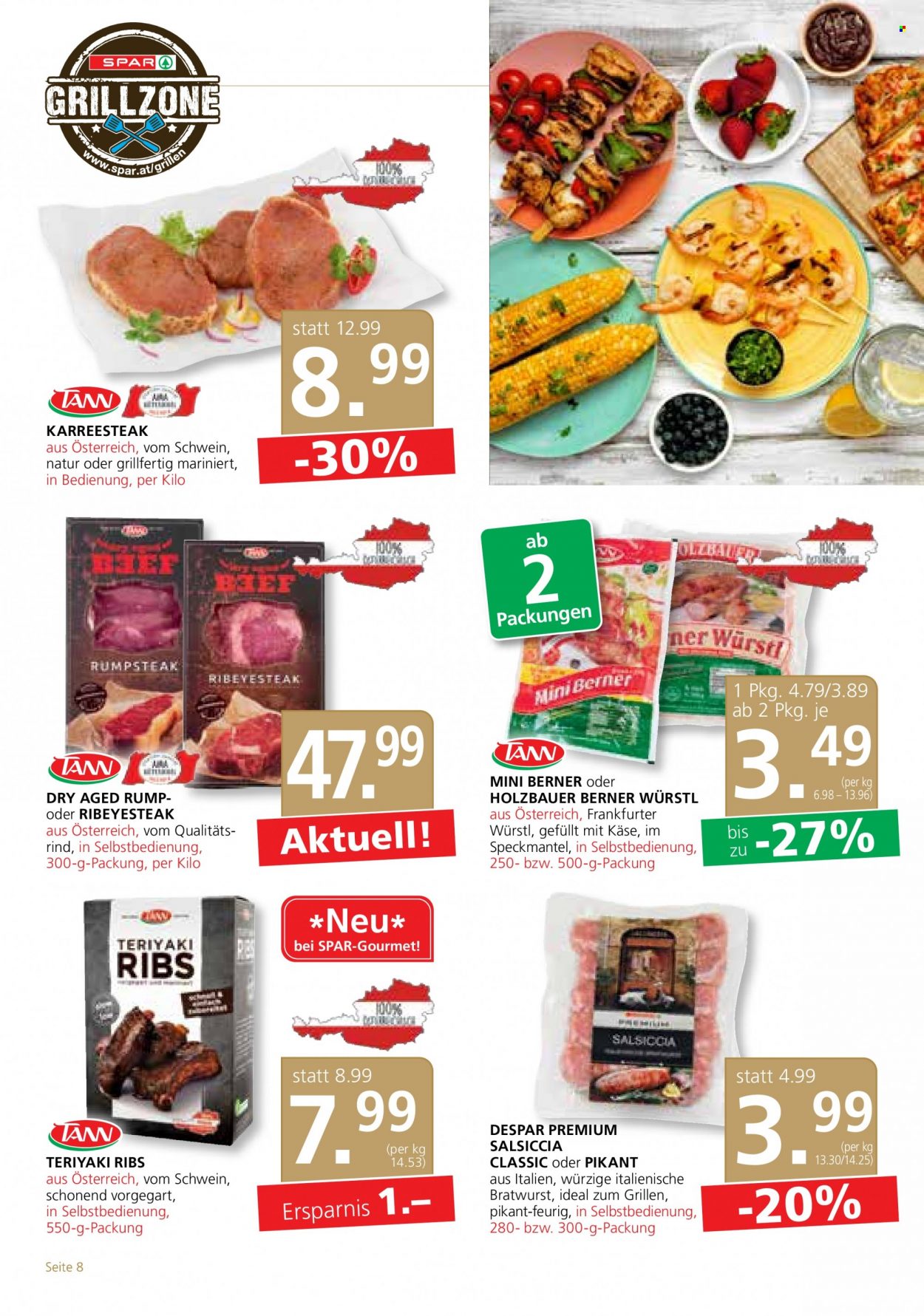 Angebote SPAR - 28.7.2022 - 10.8.2022. Seite 8