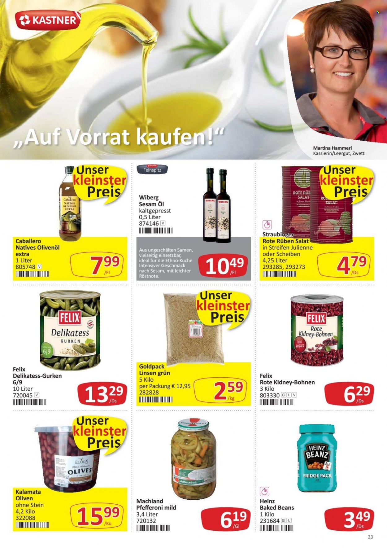 Angebote KASTNER - 1.8.2022 - 13.8.2022. Seite 23