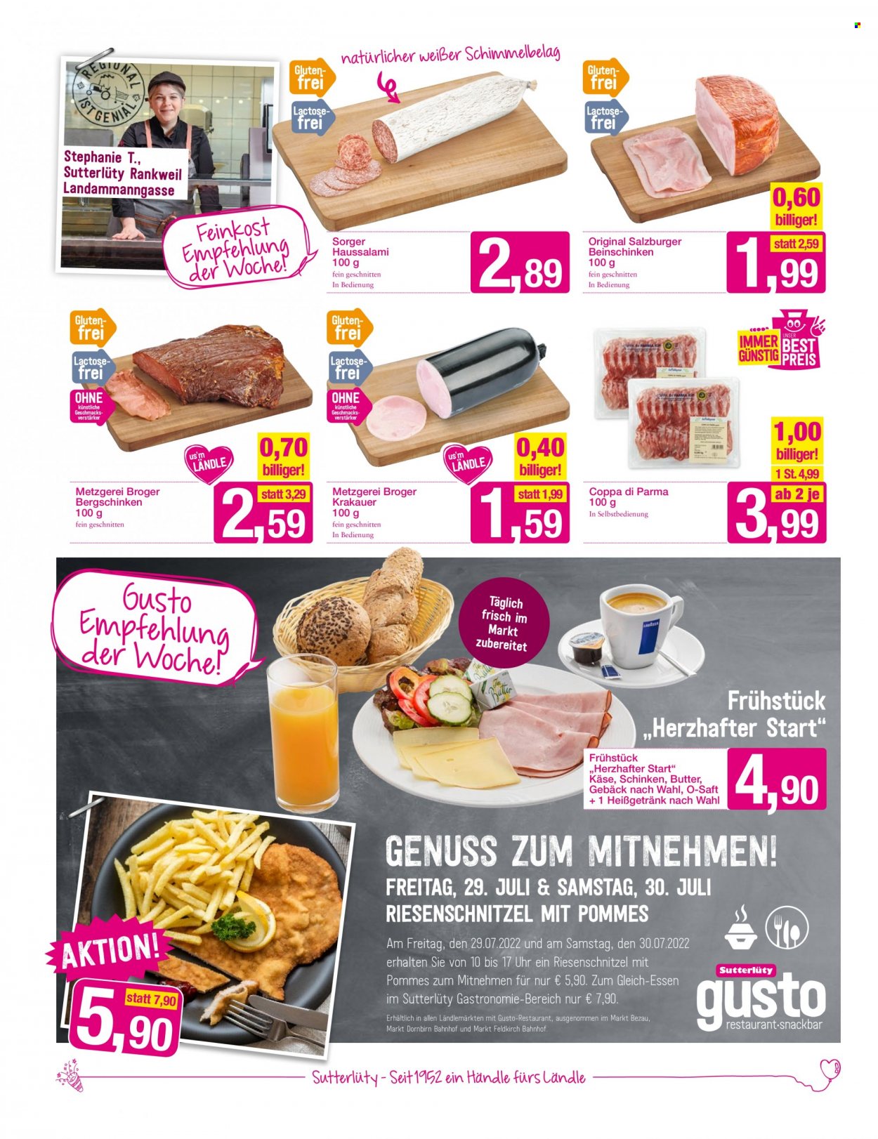 Angebote Sutterlüty - 28.7.2022 - 2.8.2022. Seite 4