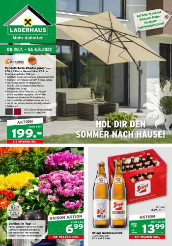 Angebote Salzburger Lagerhaus - 28.7.2022 - 6.8.2022.