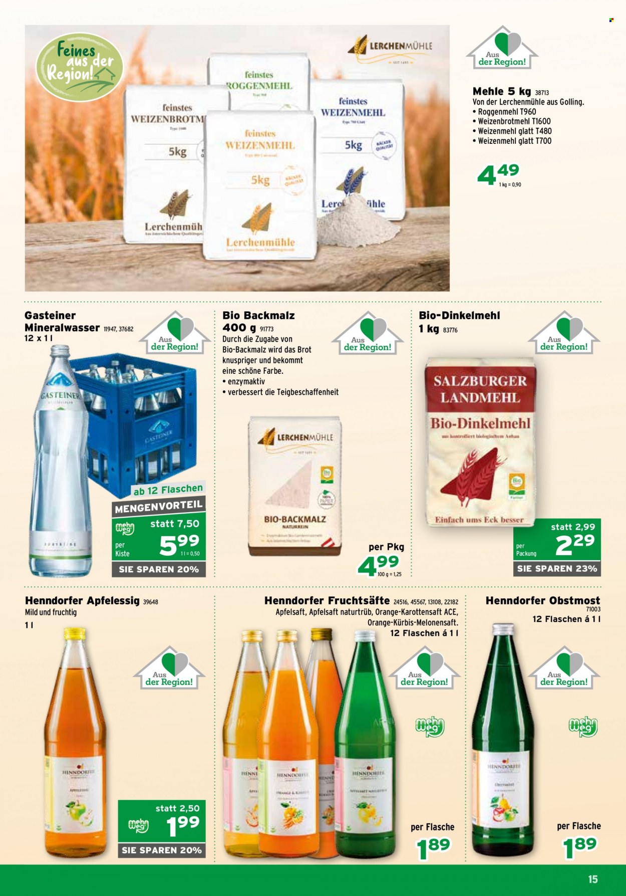 Angebote Salzburger Lagerhaus - 28.7.2022 - 6.8.2022. Seite 15
