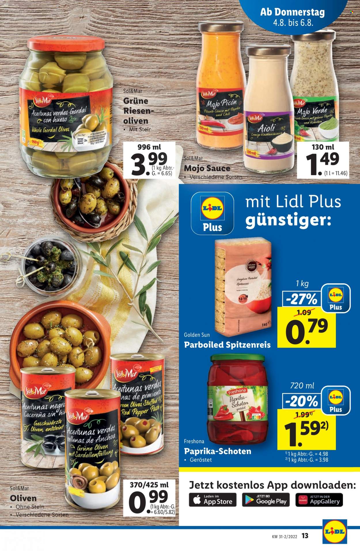 Angebote Lidl - 4.8.2022 - 10.8.2022. Seite 13
