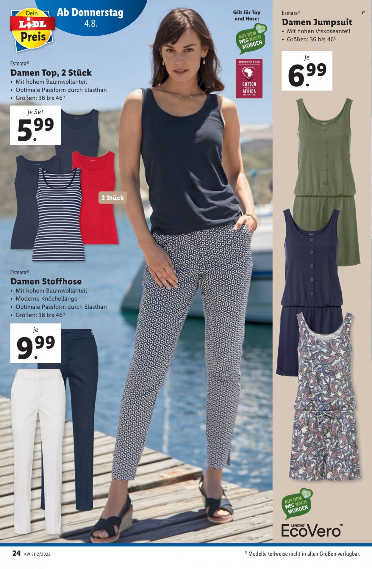 Angebote Lidl - 4.8.2022 - 10.8.2022. Seite 24