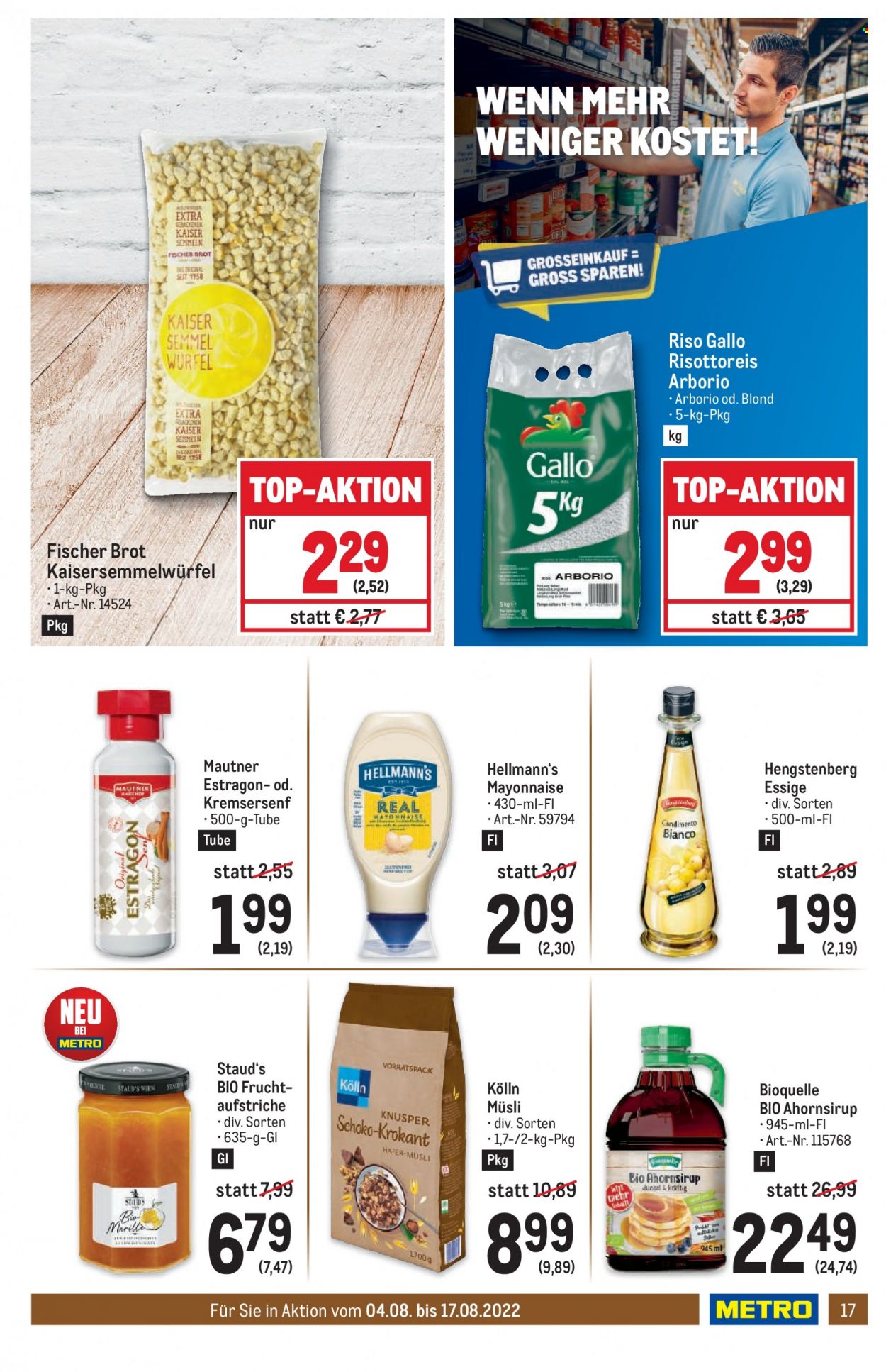 Angebote Metro - 4.8.2022 - 17.8.2022. Seite 17