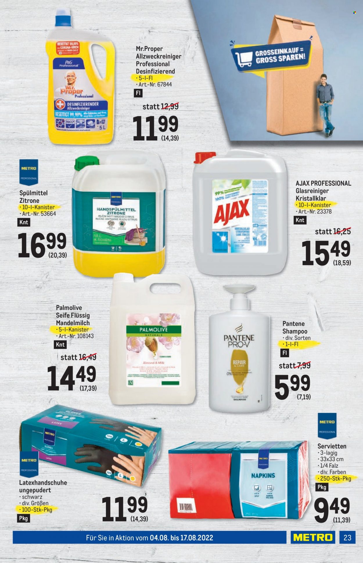 Angebote Metro - 4.8.2022 - 17.8.2022. Seite 23