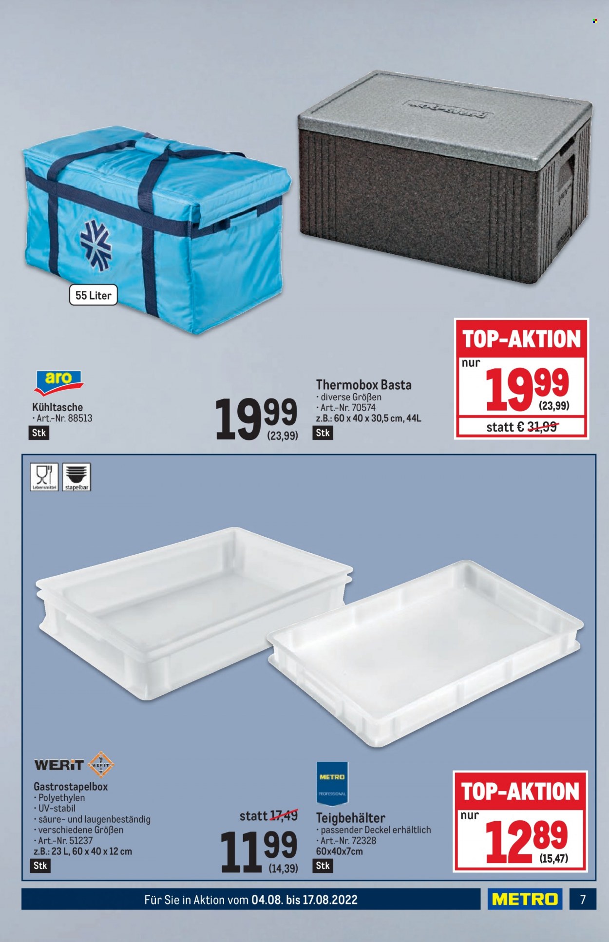 Angebote Metro - 4.8.2022 - 17.8.2022. Seite 7