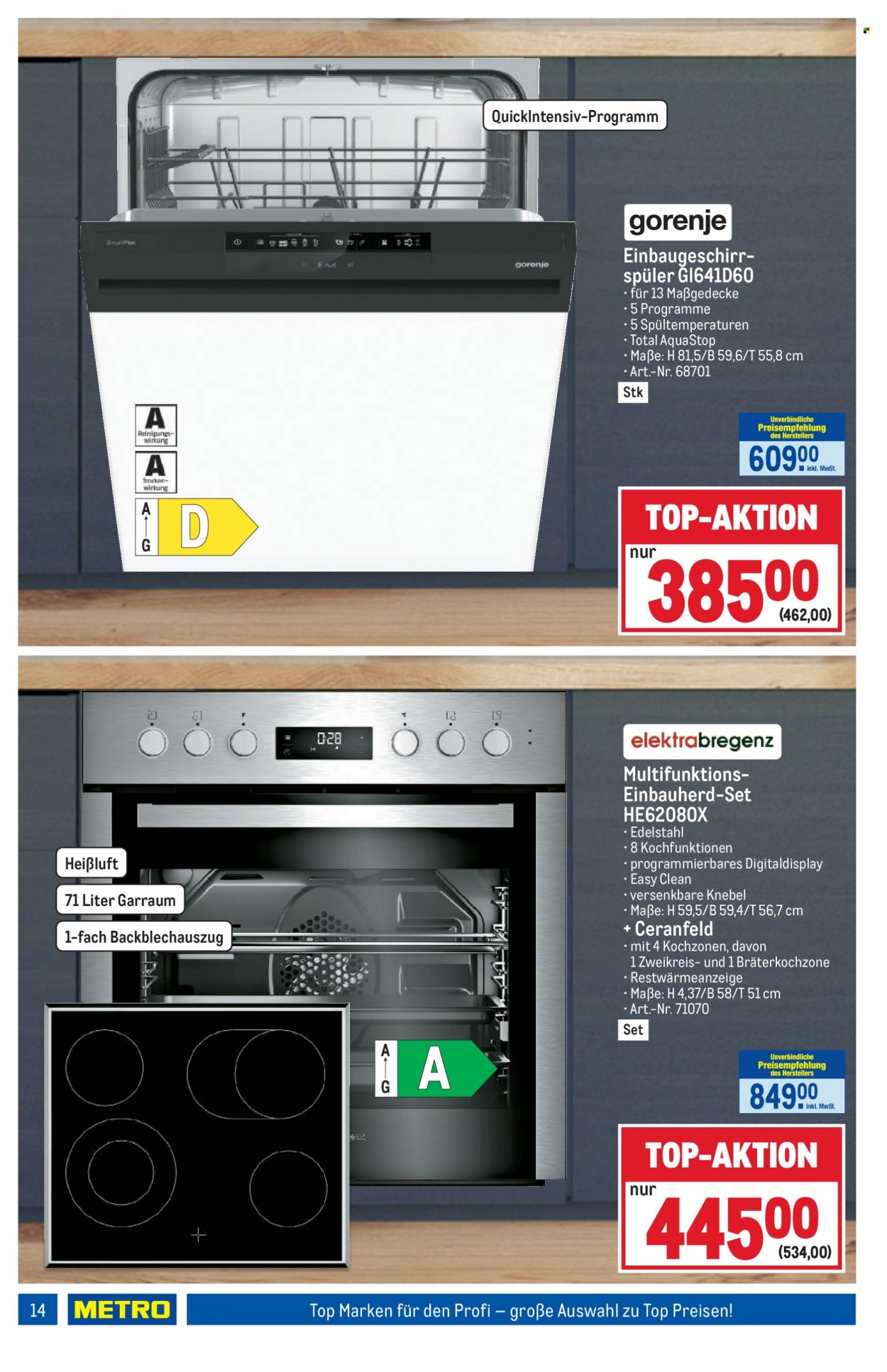Angebote Metro - 4.8.2022 - 17.8.2022. Seite 14