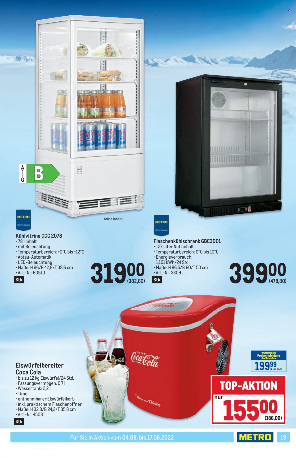 Angebote Metro - 4.8.2022 - 17.8.2022. Seite 19