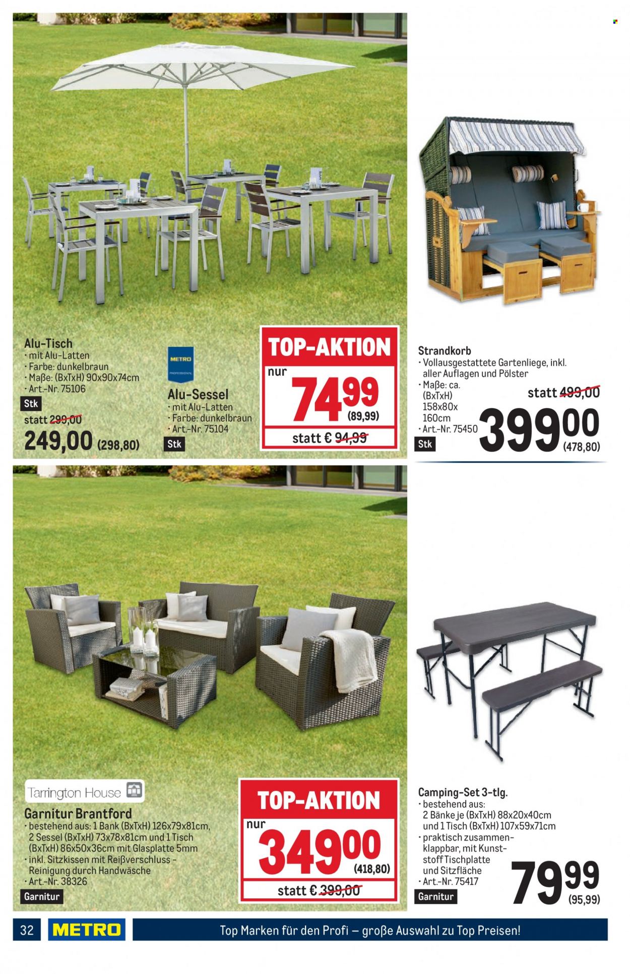 Angebote Metro - 4.8.2022 - 17.8.2022. Seite 32