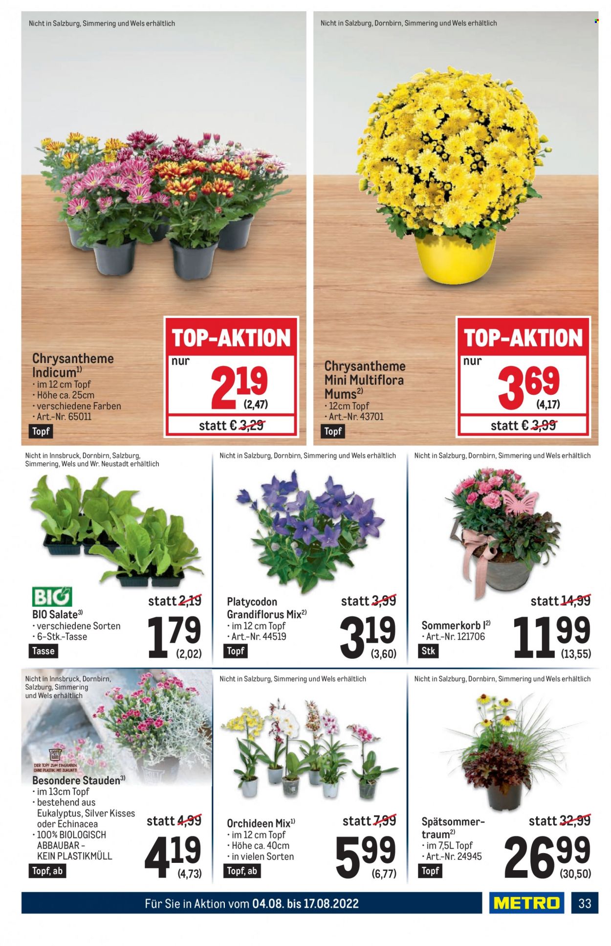 Angebote Metro - 4.8.2022 - 17.8.2022. Seite 33