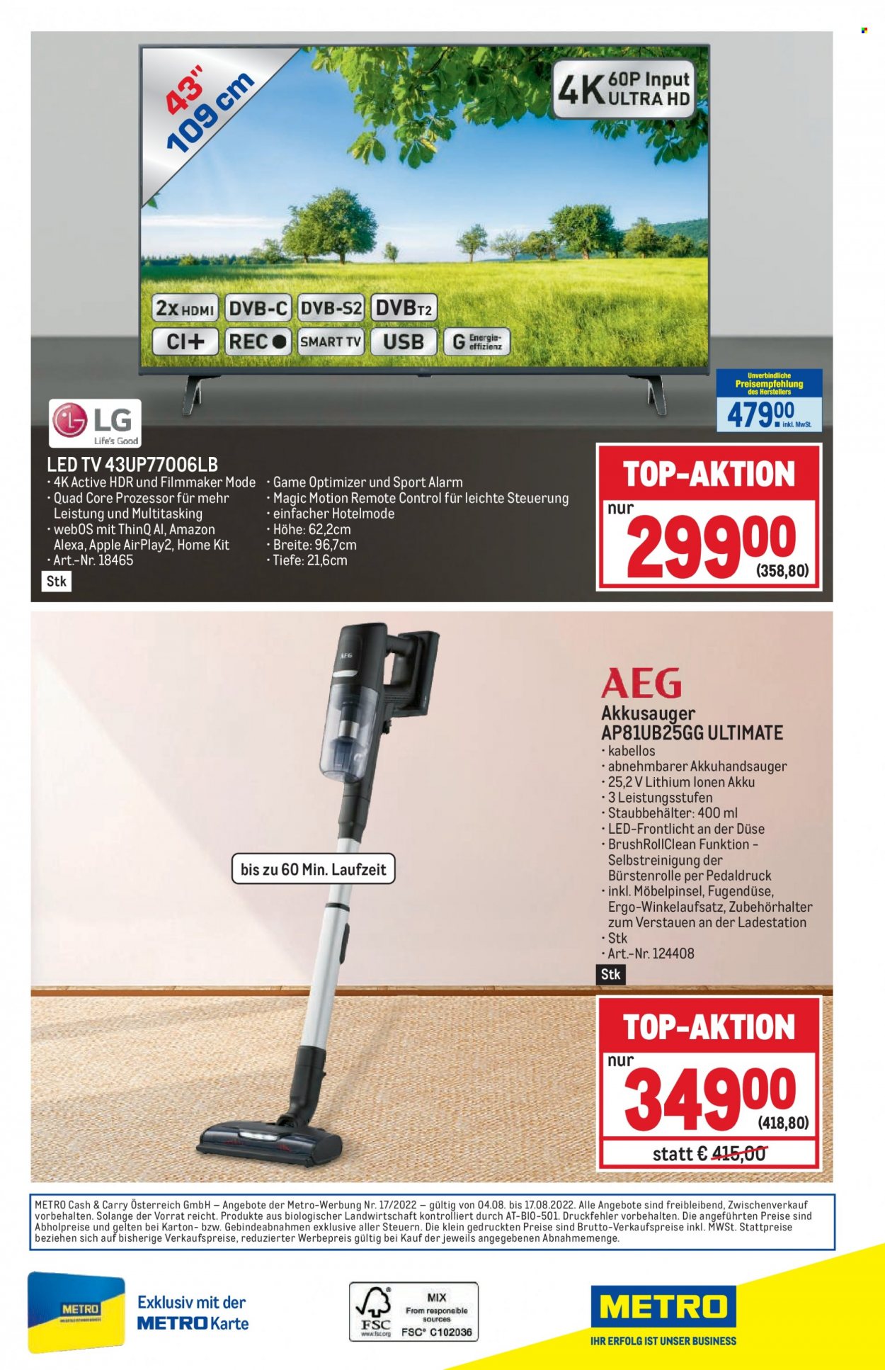 Angebote Metro - 4.8.2022 - 17.8.2022. Seite 48