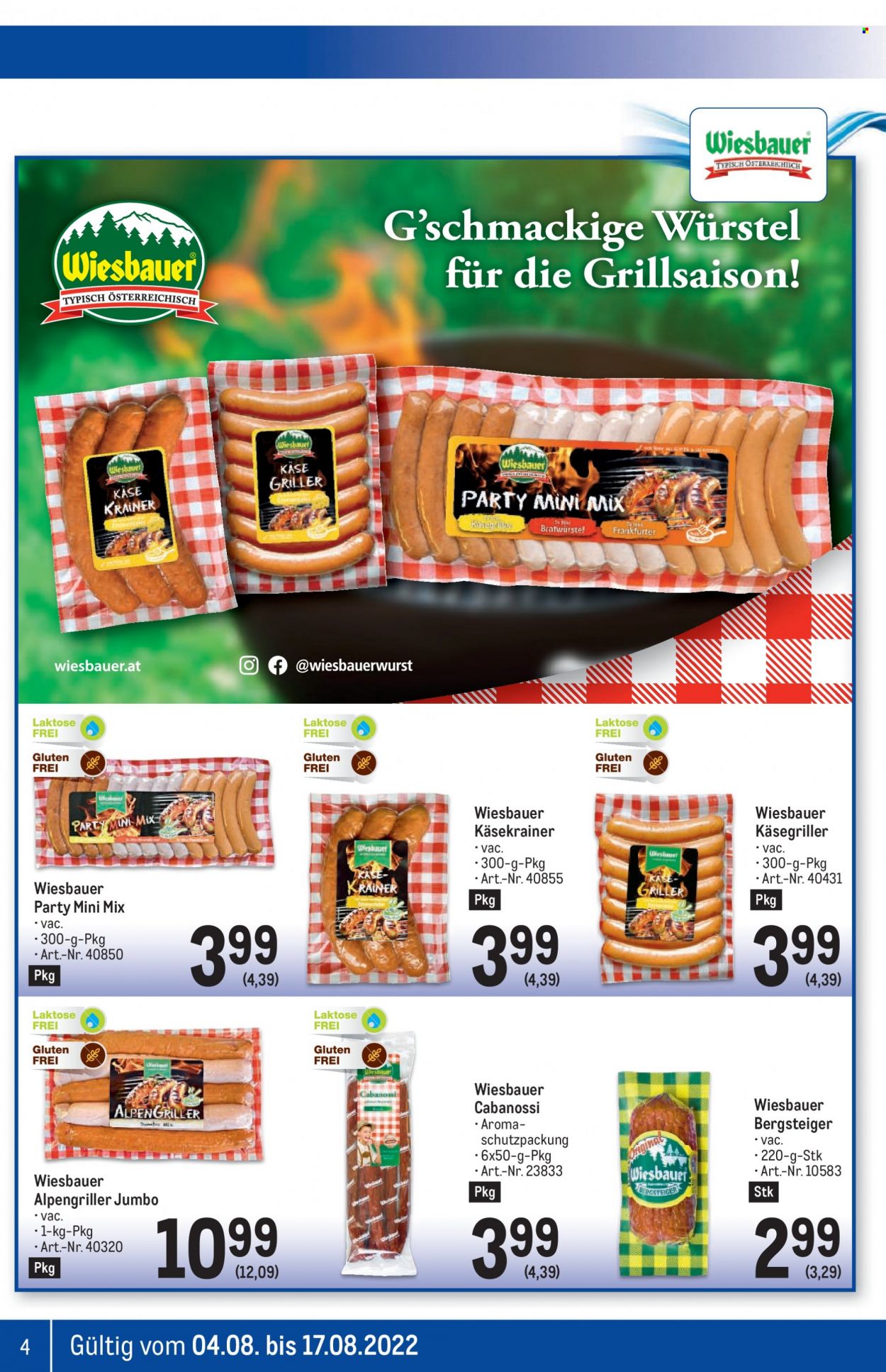 Angebote Metro - 4.8.2022 - 17.8.2022. Seite 4