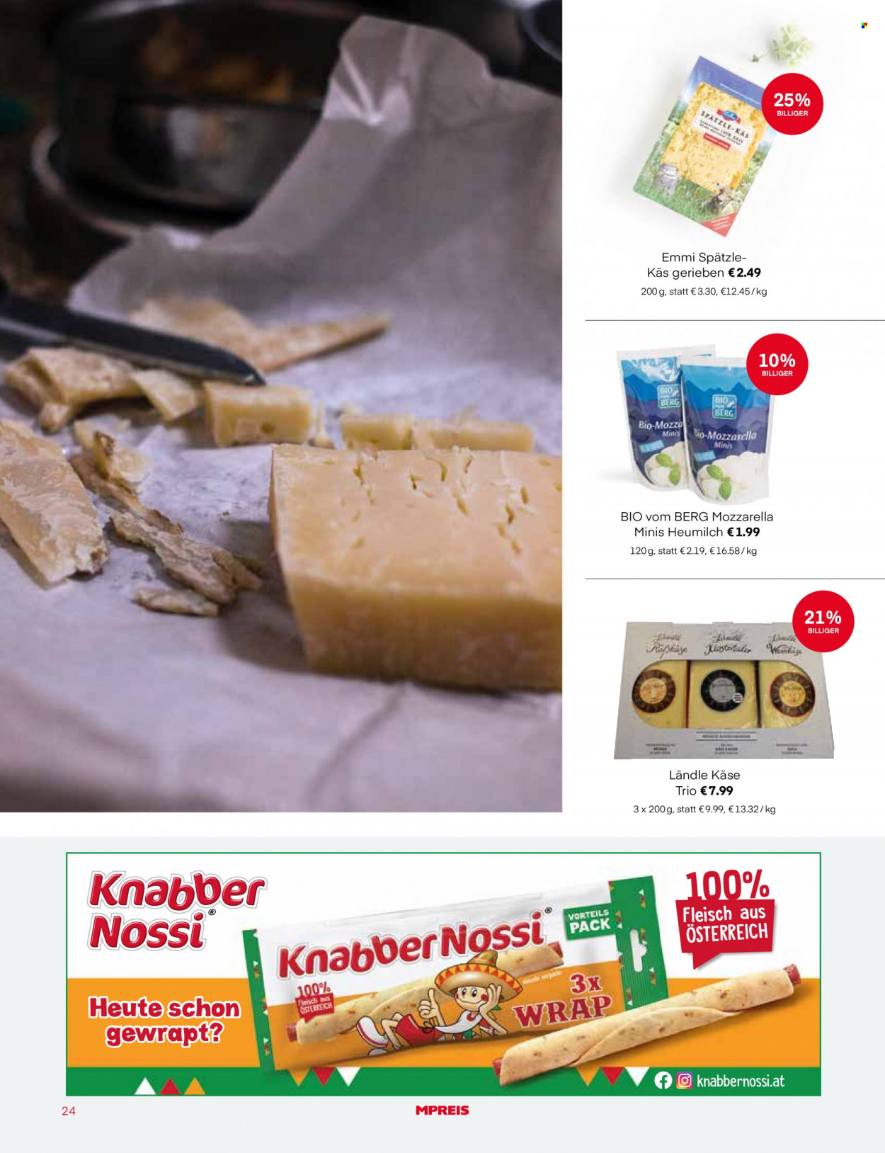 Angebote MPREIS - 1.8.2022 - 7.8.2022. Seite 24