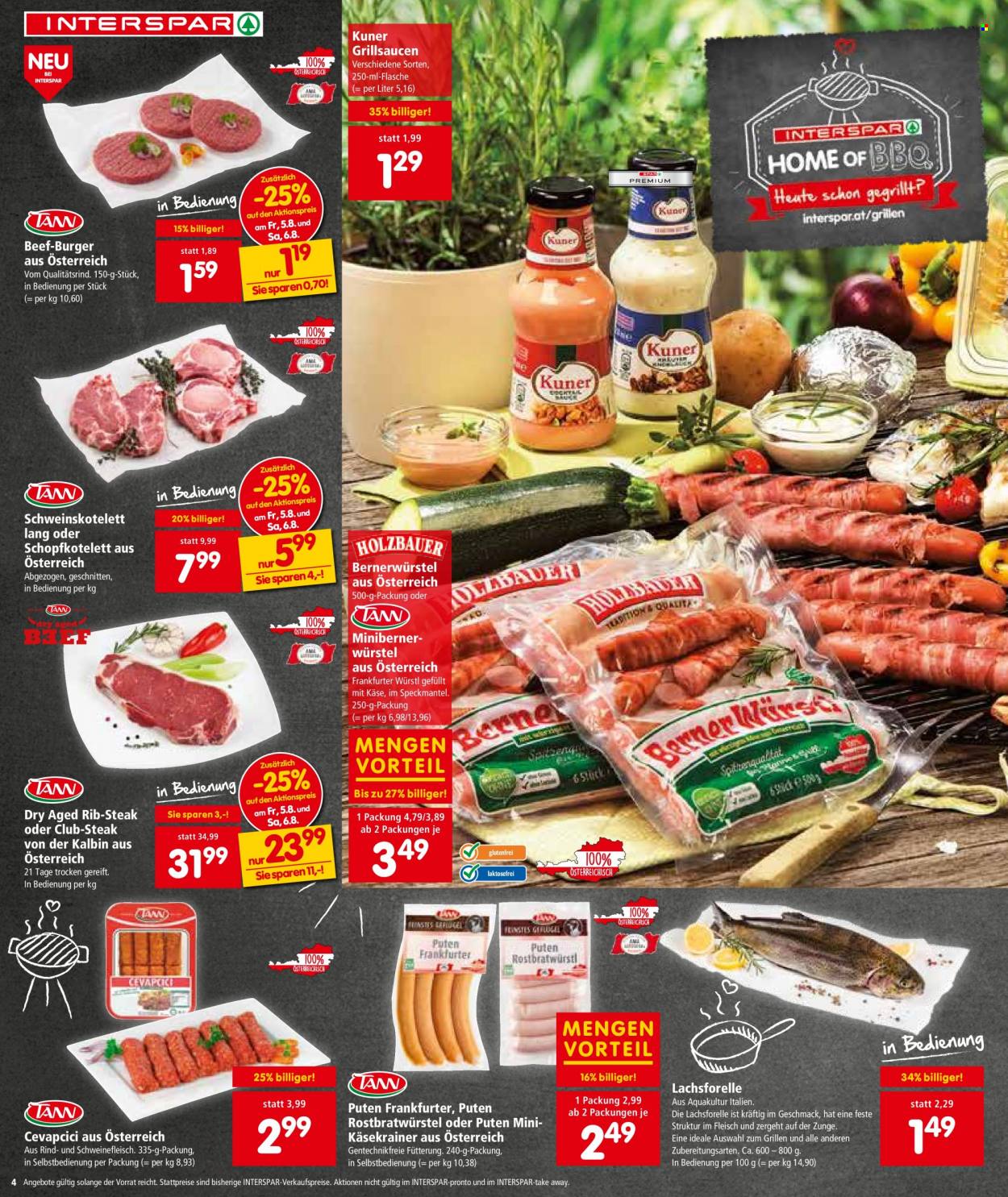 Angebote INTERSPAR - 4.8.2022 - 10.8.2022. Seite 4