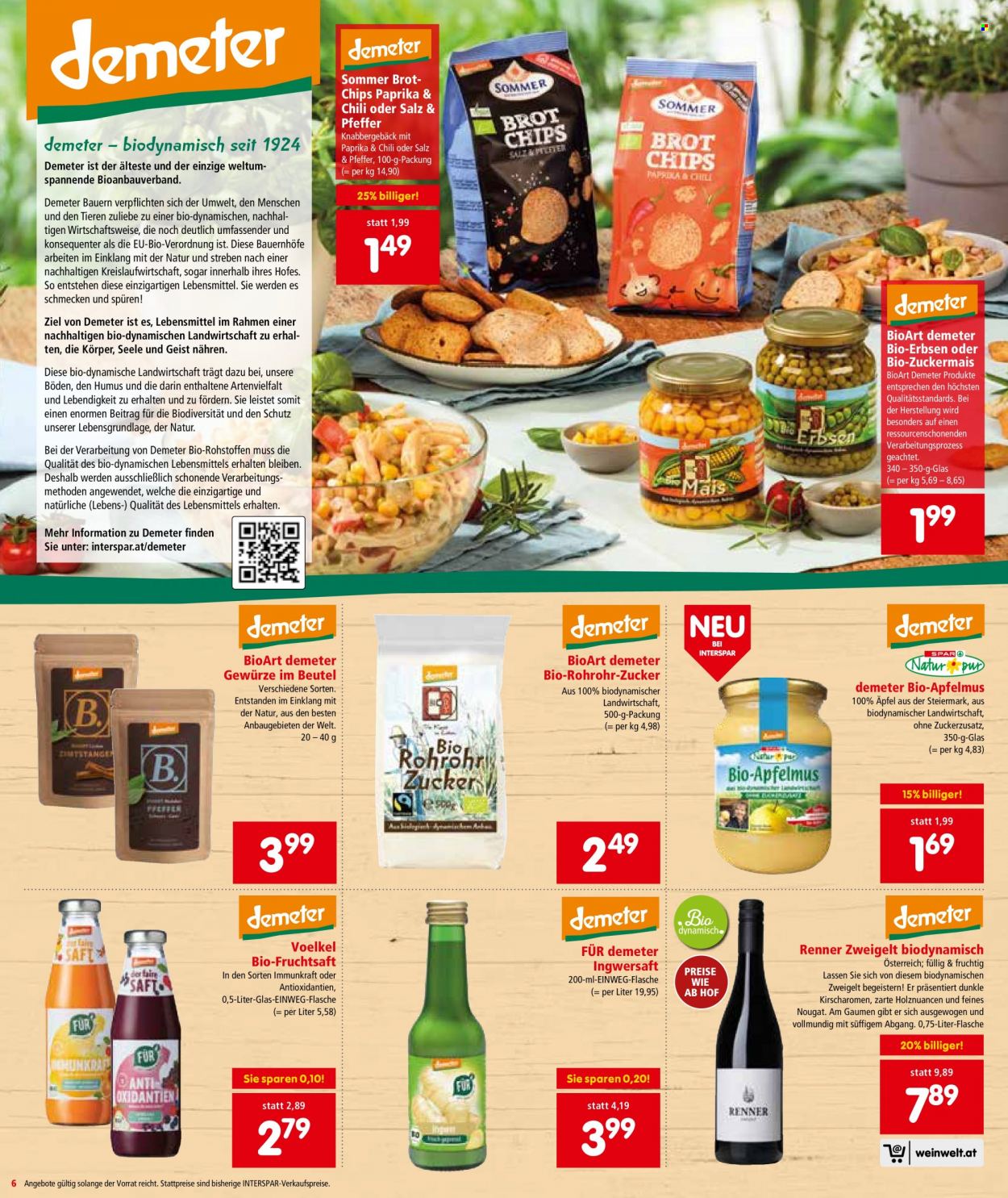 Angebote INTERSPAR - 4.8.2022 - 10.8.2022. Seite 6