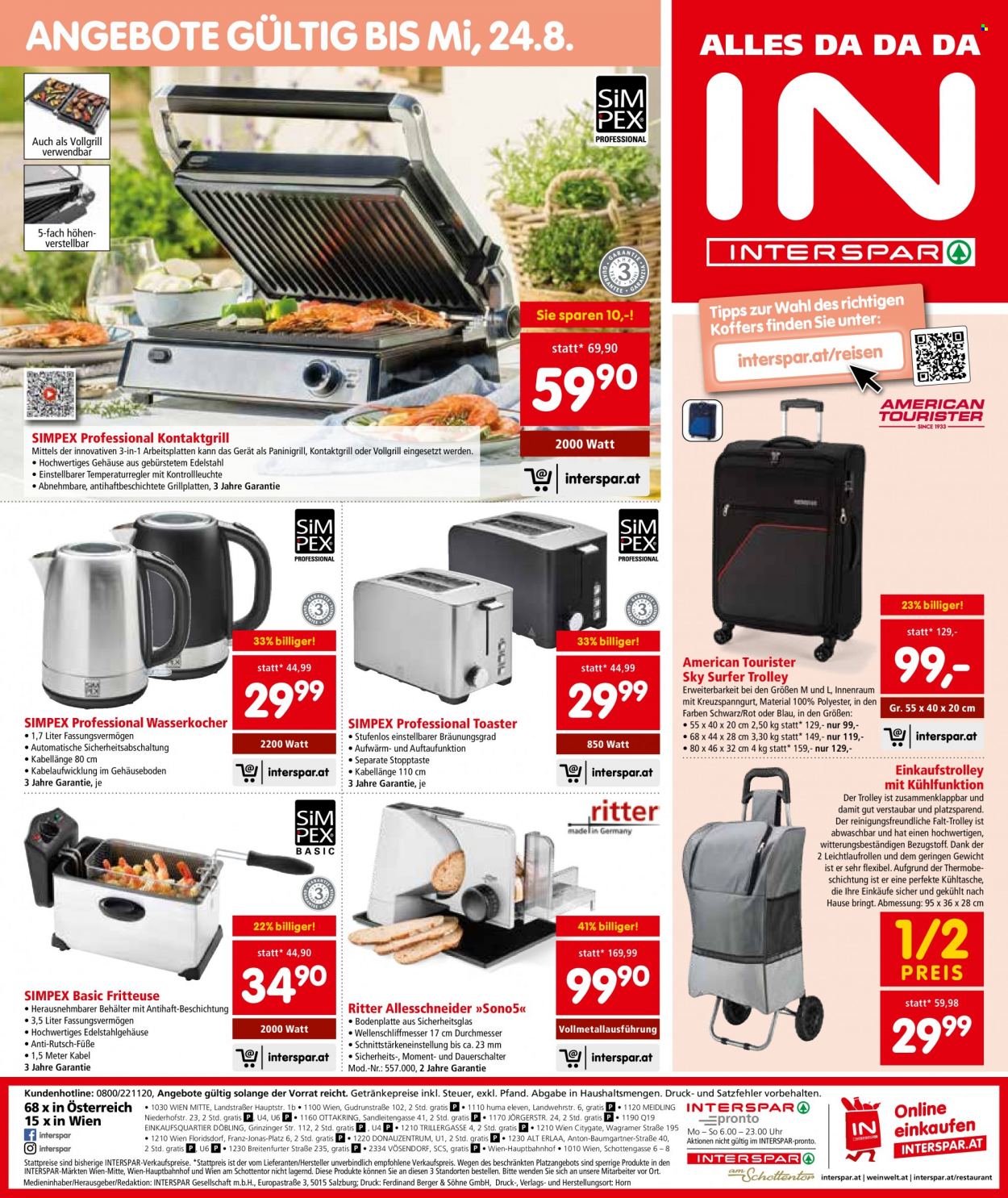 Angebote INTERSPAR - 4.8.2022 - 10.8.2022. Seite 16