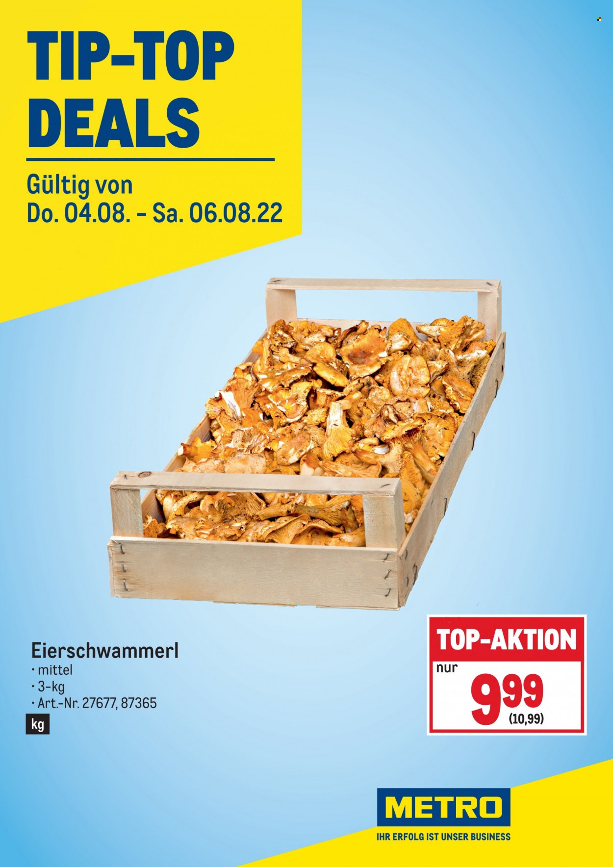 Angebote Metro - 4.8.2022 - 6.8.2022. Seite 3