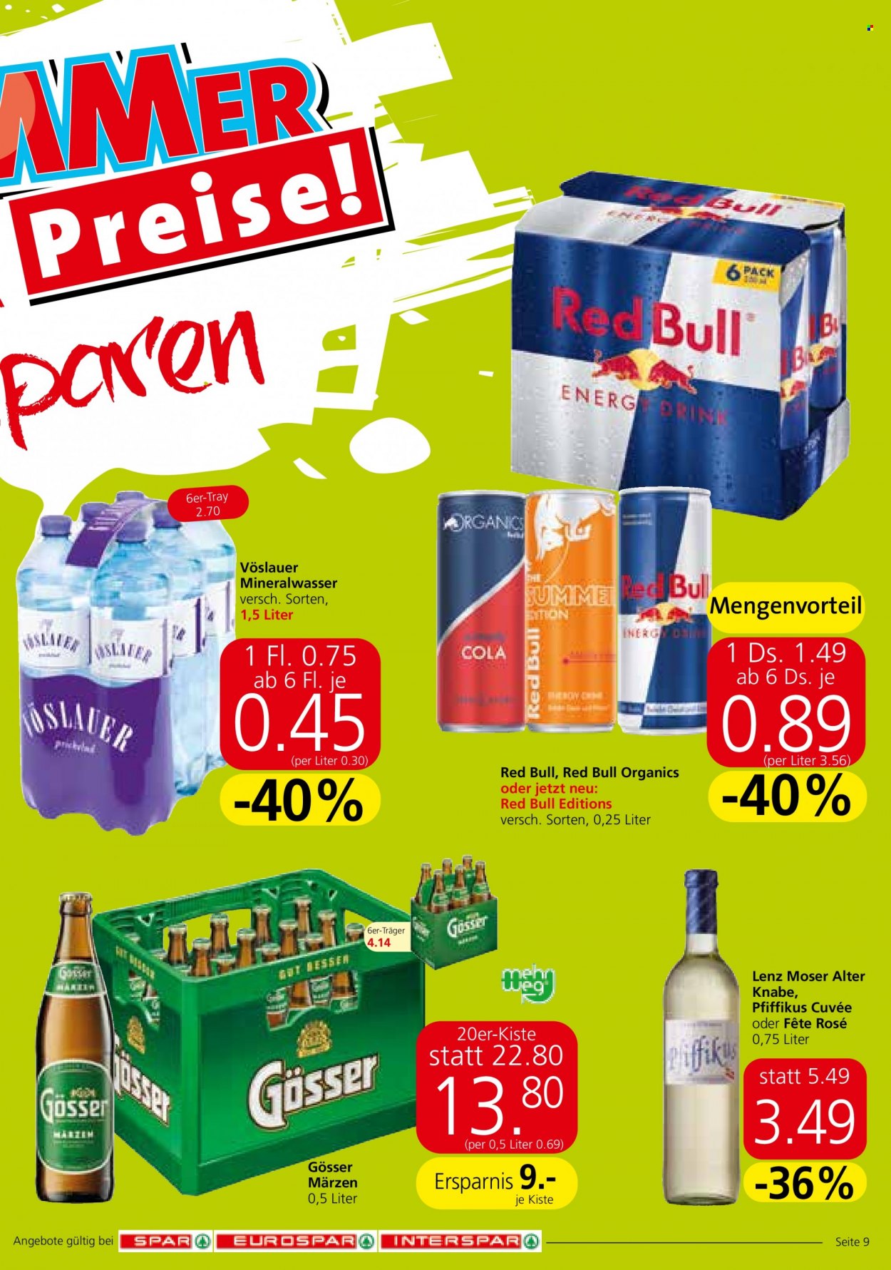 Angebote INTERSPAR - 4.8.2022 - 10.8.2022. Seite 9