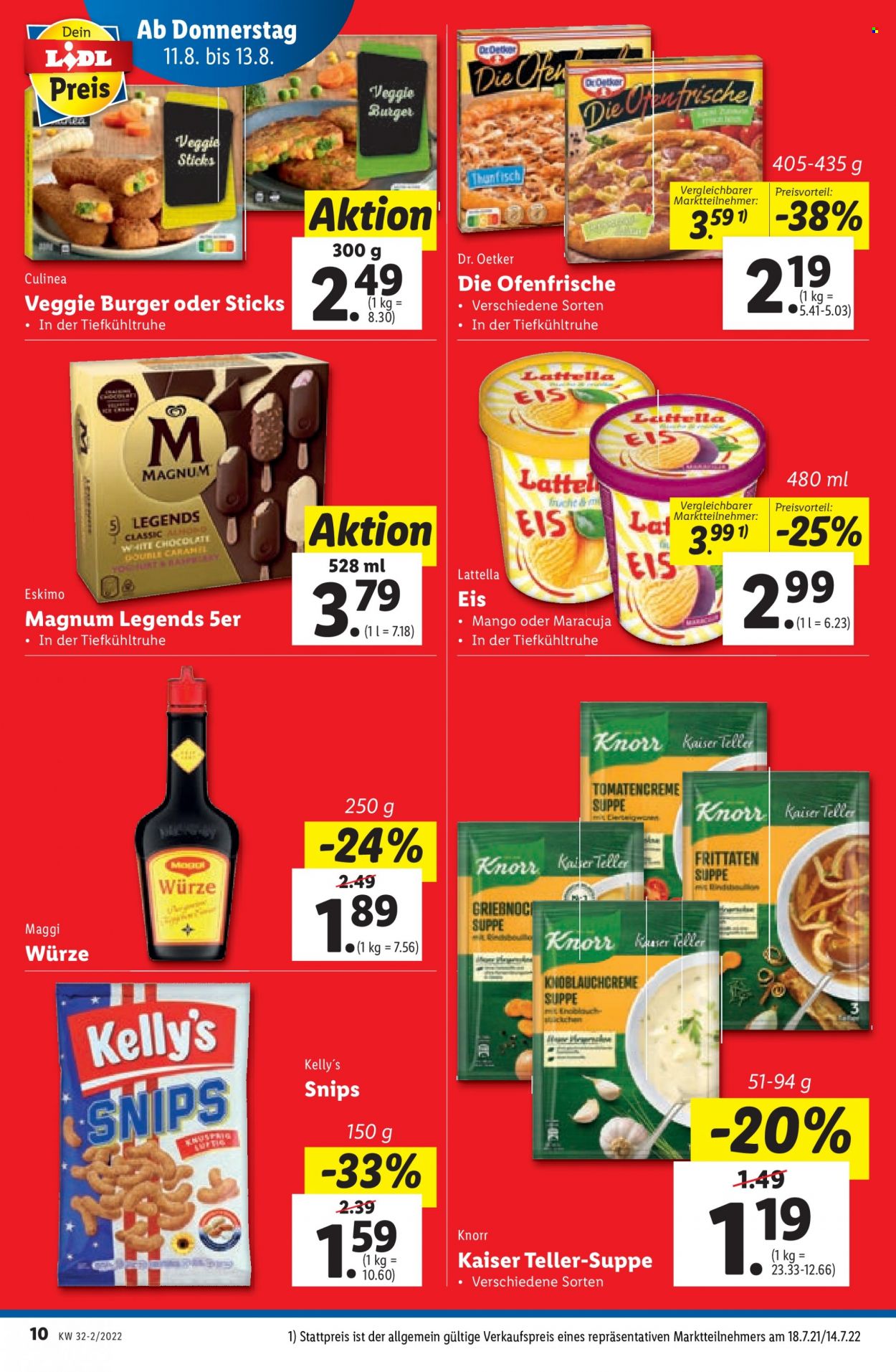 Angebote Lidl - 11.8.2022 - 17.8.2022. Seite 10