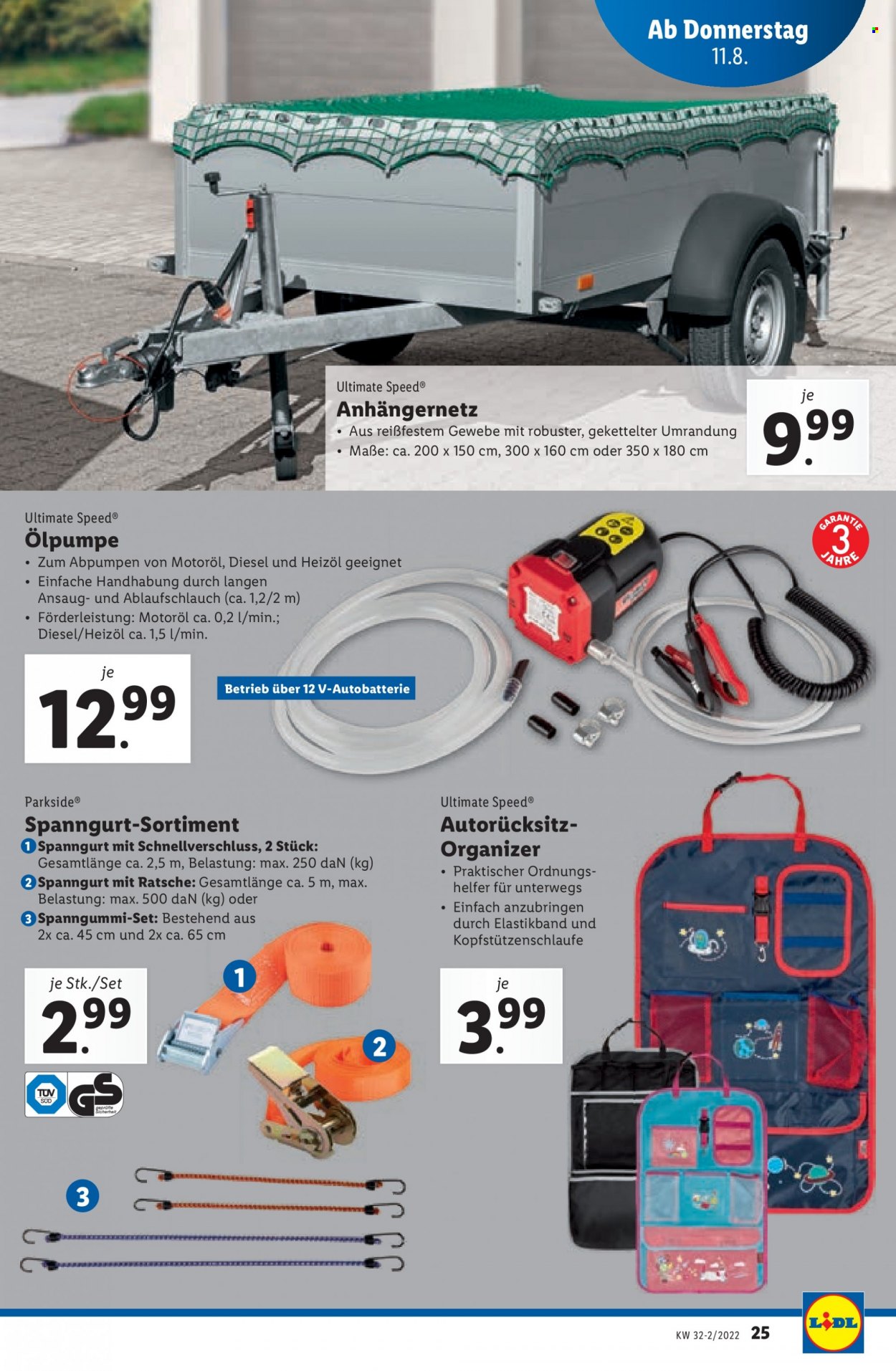Angebote Lidl - 11.8.2022 - 17.8.2022. Seite 25