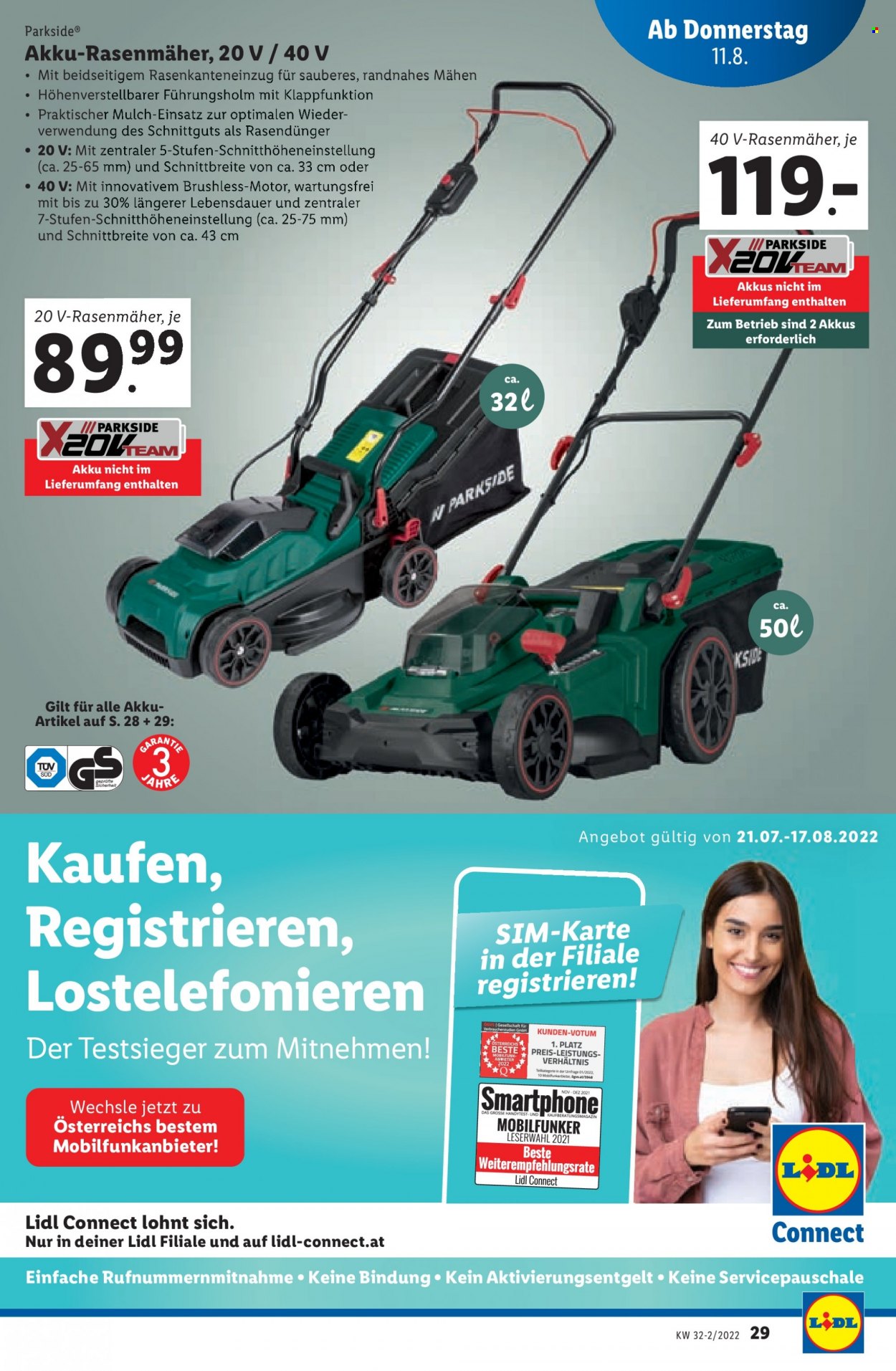 Angebote Lidl - 11.8.2022 - 17.8.2022. Seite 29