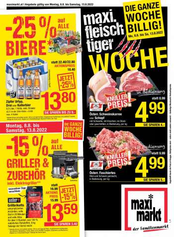 Angebote Maximarkt - 8.8.2022 - 13.8.2022.