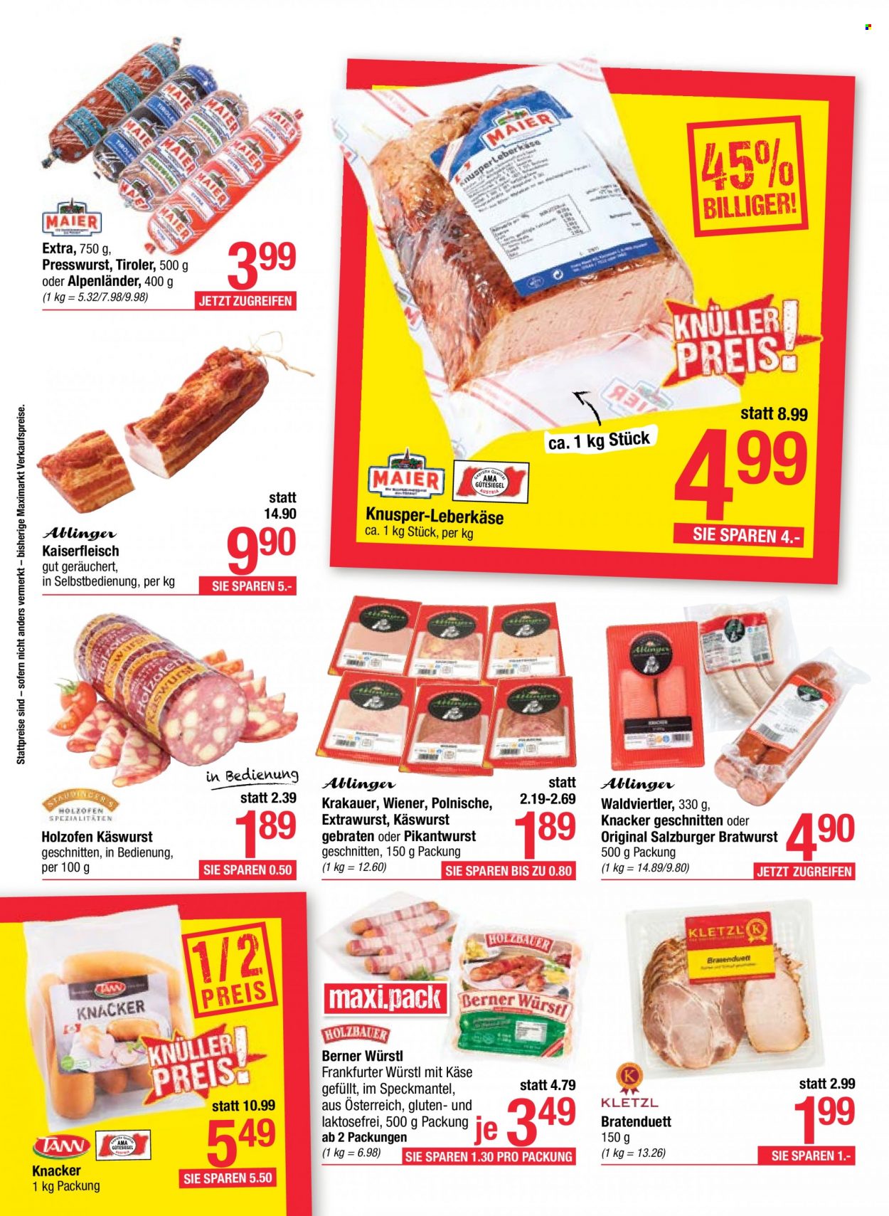 Angebote Maximarkt - 8.8.2022 - 13.8.2022. Seite 10