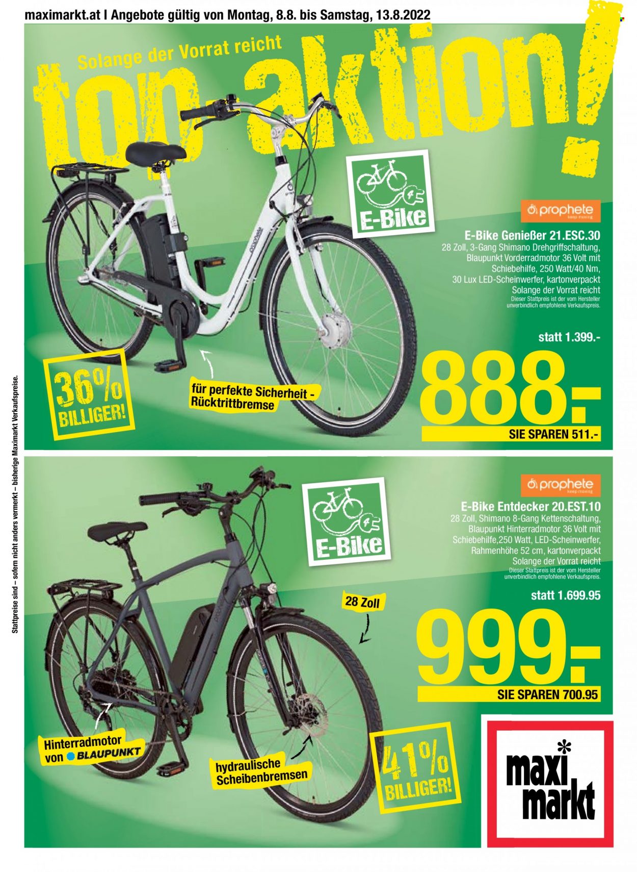 Angebote Maximarkt - 8.8.2022 - 13.8.2022. Seite 4