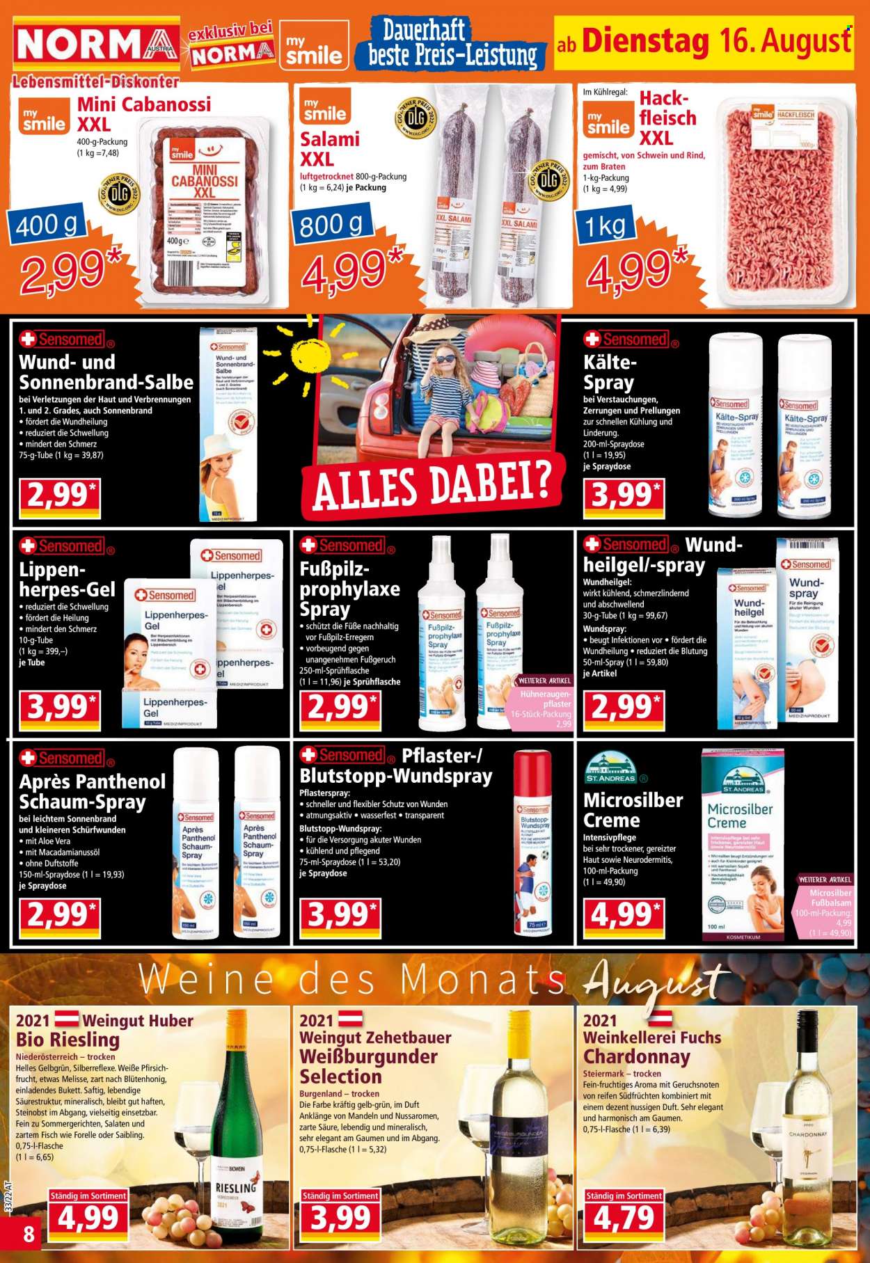 Angebote Norma - 16.8.2022 - 20.8.2022. Seite 8