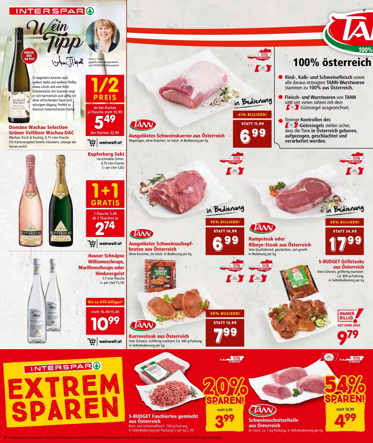 Angebote INTERSPAR - 11.8.2022 - 24.8.2022. Seite 4
