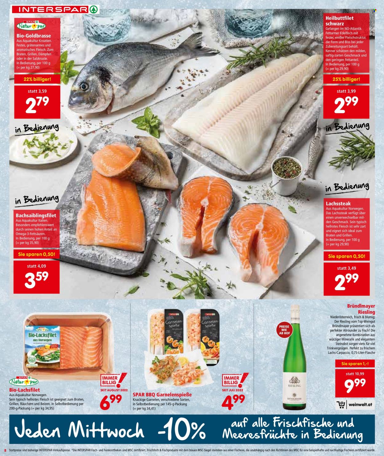 Angebote INTERSPAR - 11.8.2022 - 24.8.2022. Seite 8