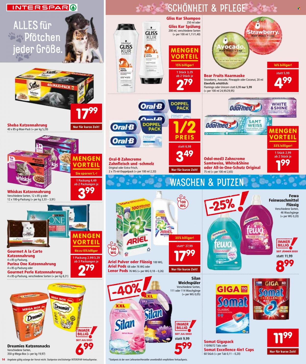 Angebote INTERSPAR - 11.8.2022 - 24.8.2022. Seite 14