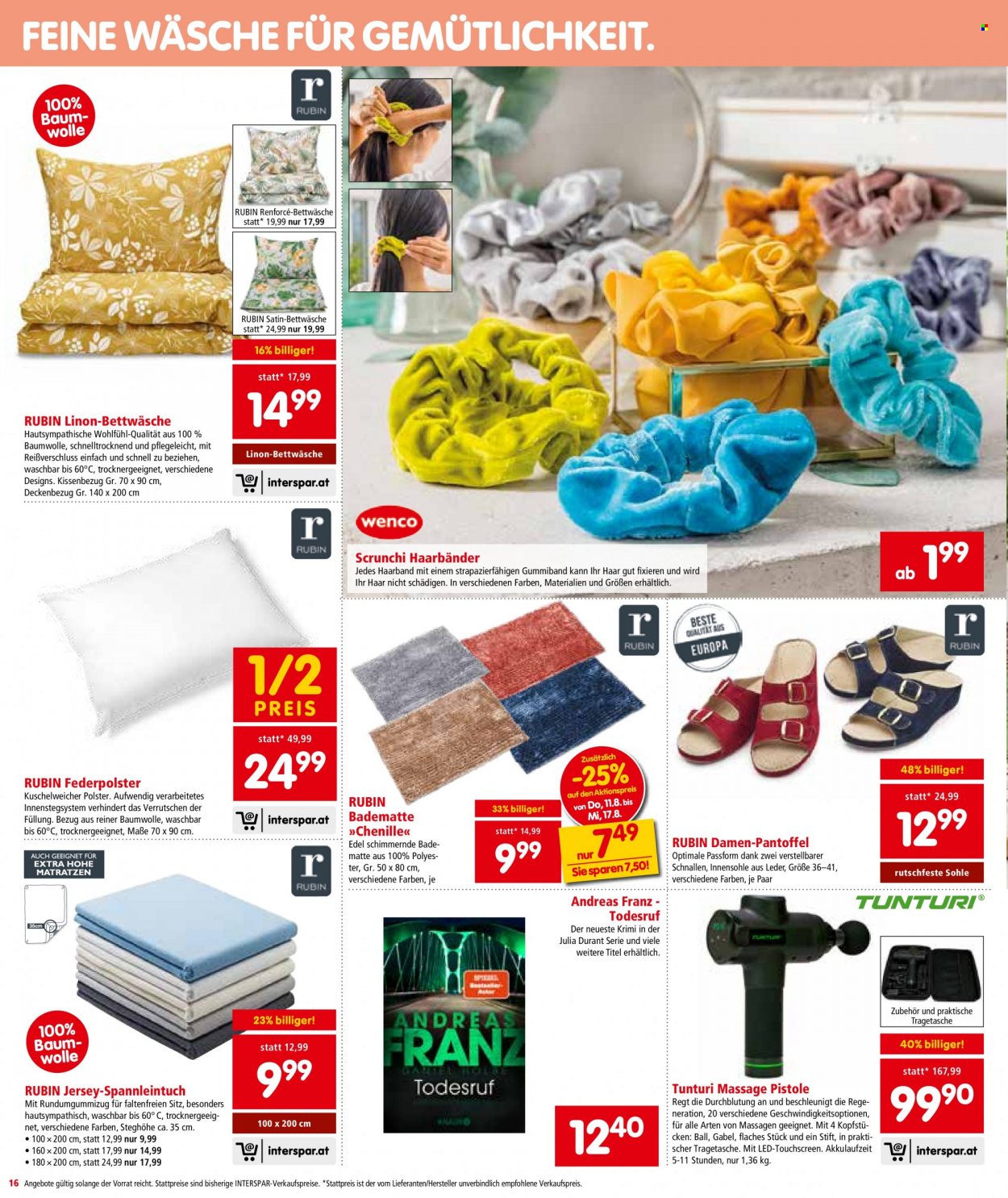 Angebote INTERSPAR - 11.8.2022 - 24.8.2022. Seite 16
