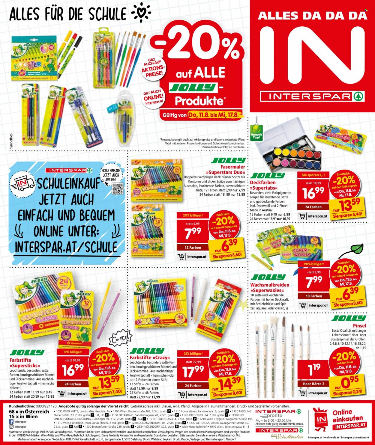 Angebote INTERSPAR - 11.8.2022 - 24.8.2022. Seite 20