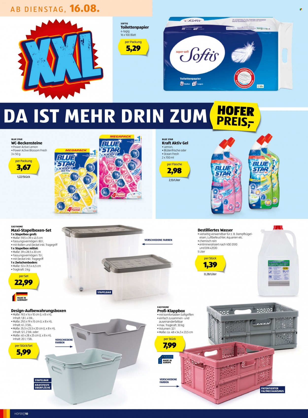 Angebote Hofer - 12.8.2022 - 18.8.2022. Seite 10