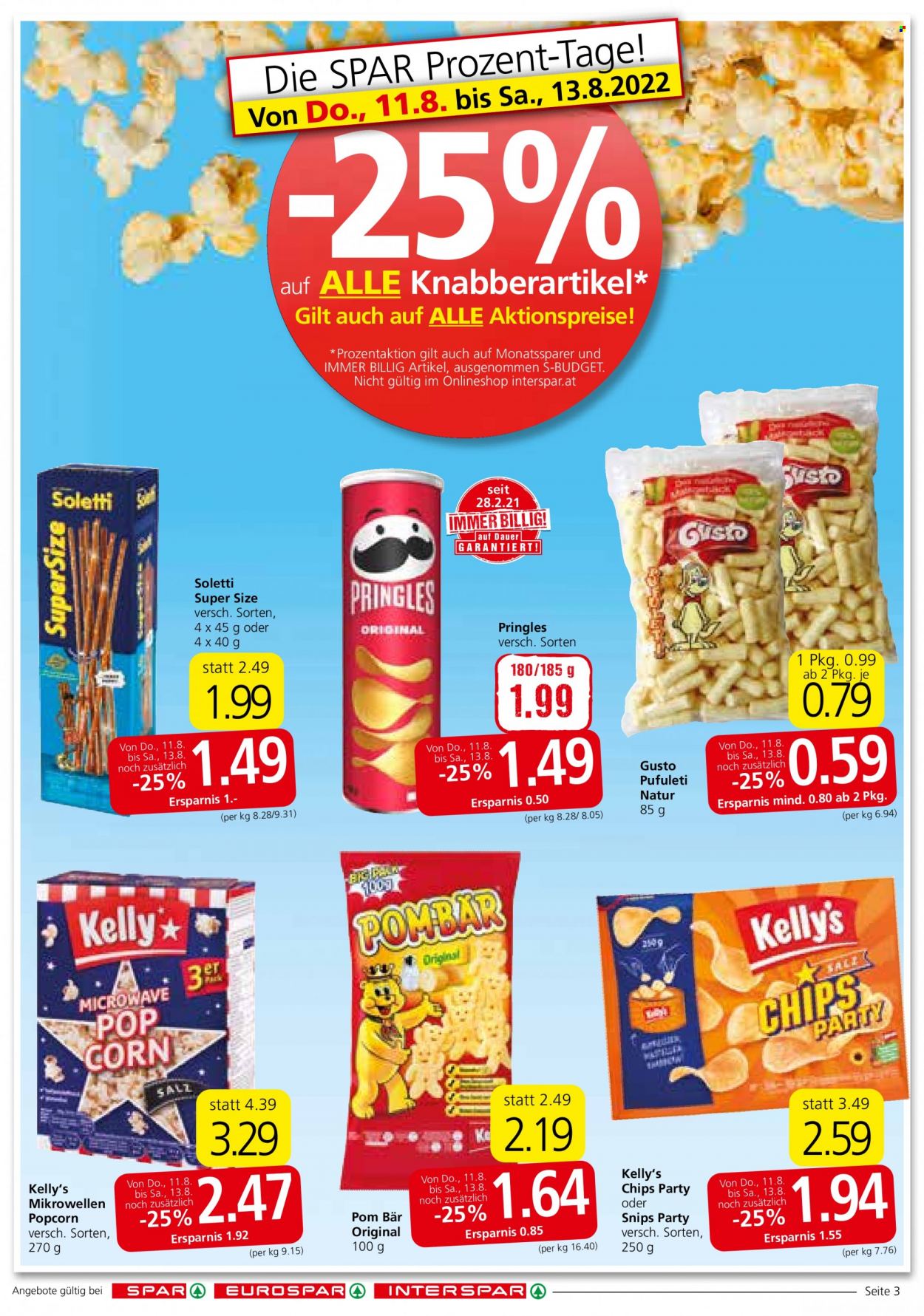 Angebote INTERSPAR - 11.8.2022 - 24.8.2022. Seite 3