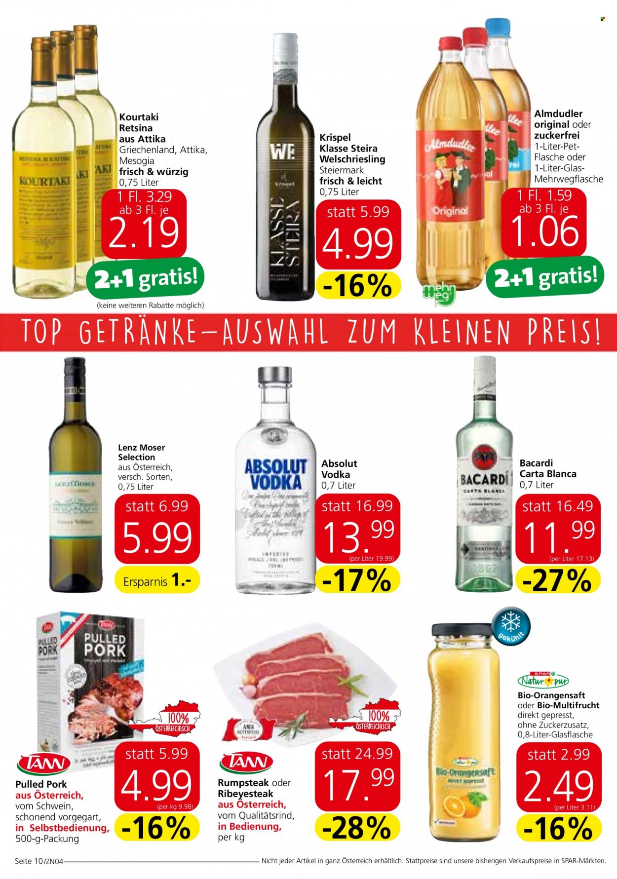 Angebote INTERSPAR - 11.8.2022 - 24.8.2022. Seite 10