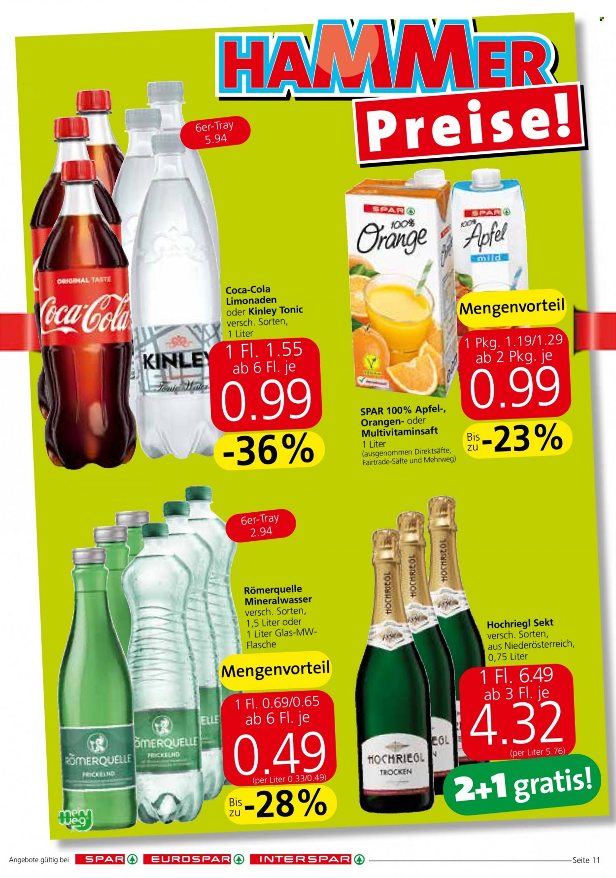 Angebote INTERSPAR - 11.8.2022 - 24.8.2022. Seite 11
