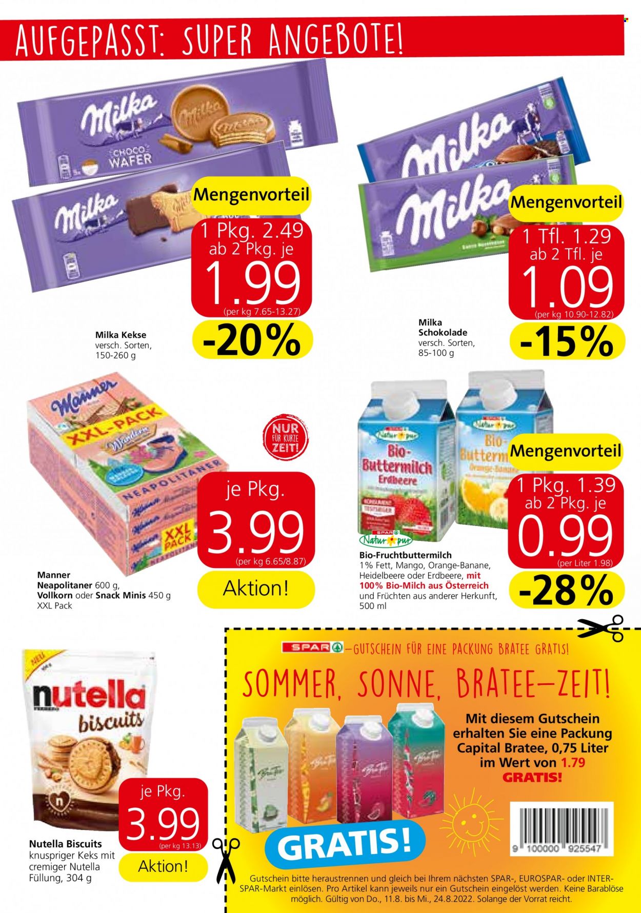 Angebote INTERSPAR - 11.8.2022 - 24.8.2022. Seite 13