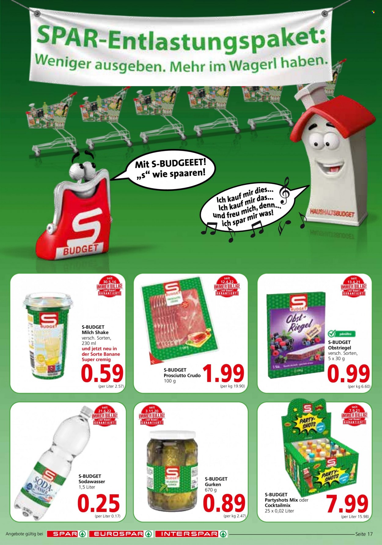 Angebote INTERSPAR - 11.8.2022 - 24.8.2022. Seite 17