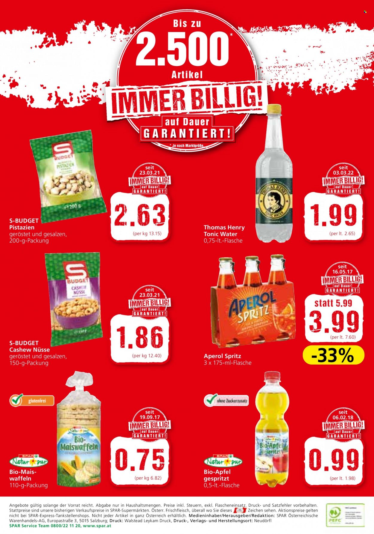 Angebote SPAR - 11.8.2022 - 24.8.2022. Seite 4