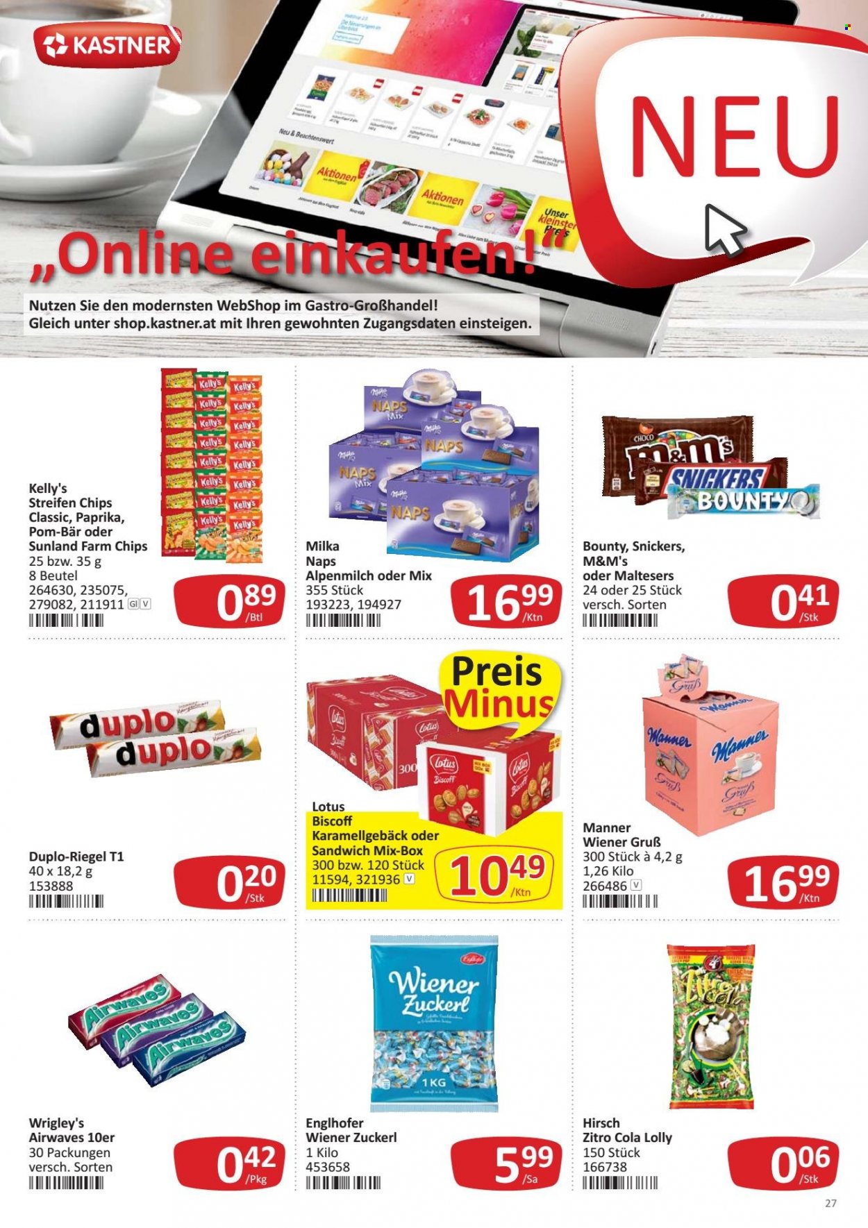 Angebote KASTNER - 16.8.2022 - 27.8.2022. Seite 27