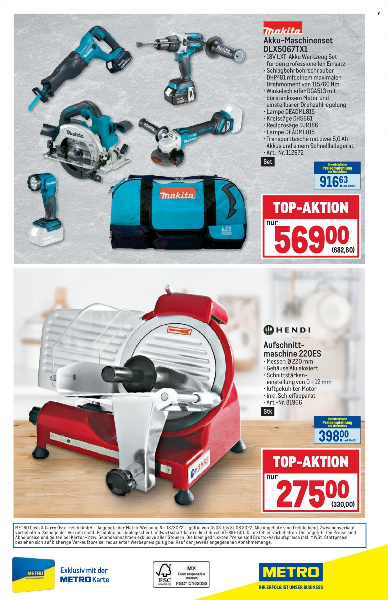 Angebote Metro - 18.8.2022 - 31.8.2022. Seite 40
