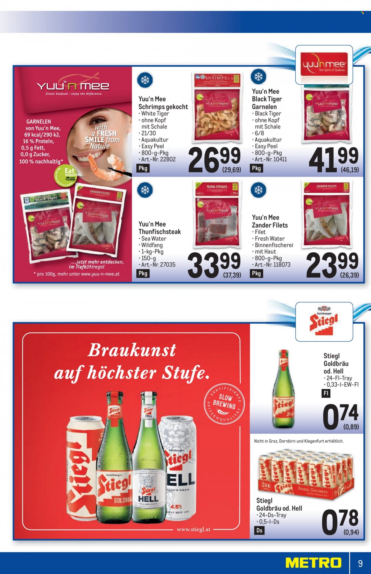 Angebote Metro - 18.8.2022 - 31.8.2022. Seite 9