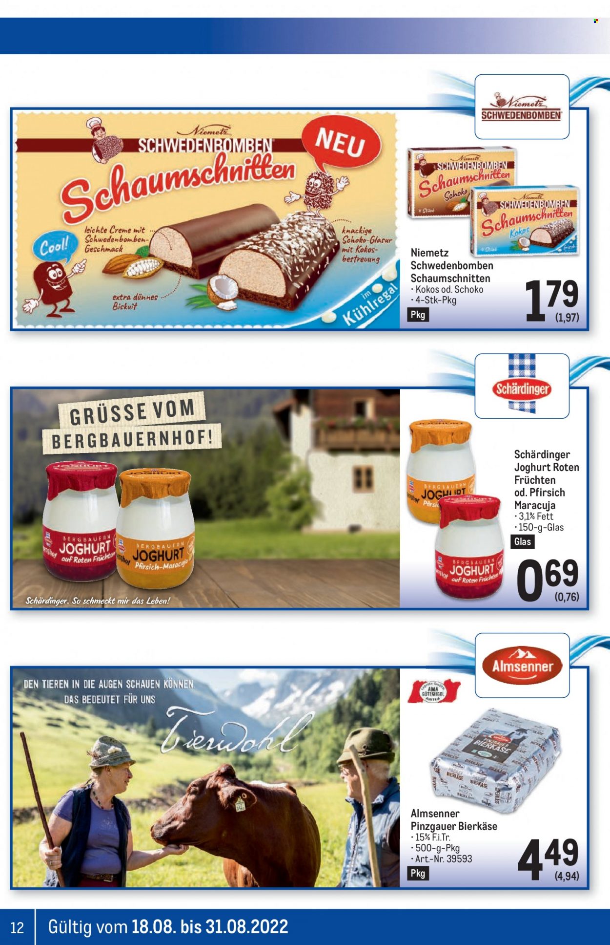 Angebote Metro - 18.8.2022 - 31.8.2022. Seite 12