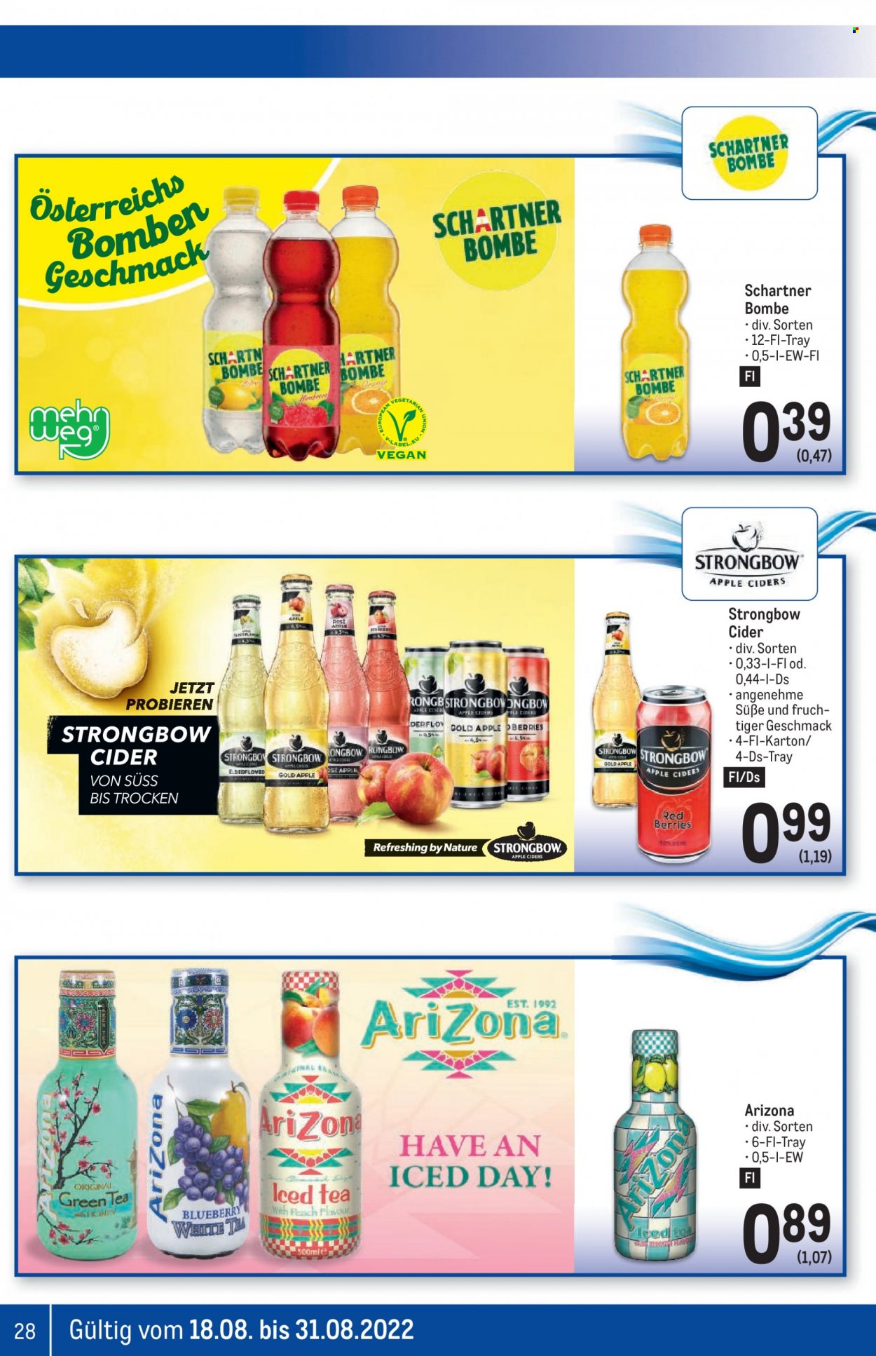 Angebote Metro - 18.8.2022 - 31.8.2022. Seite 28