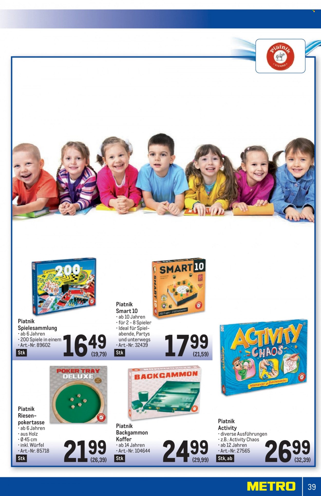 Angebote Metro - 18.8.2022 - 31.8.2022. Seite 39