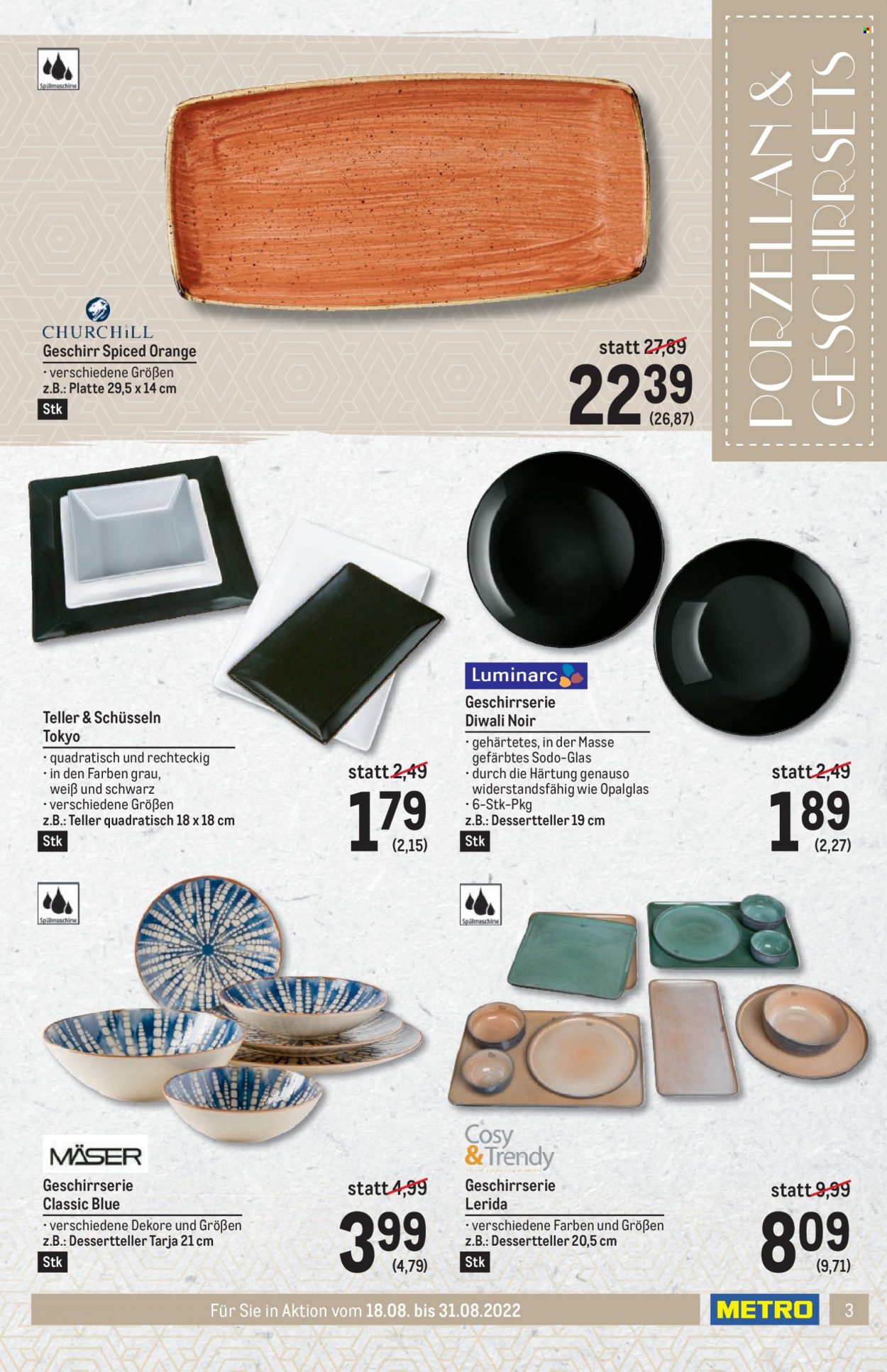 Angebote Metro - 18.8.2022 - 31.8.2022. Seite 3